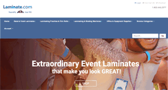 Desktop Screenshot of laminate.com